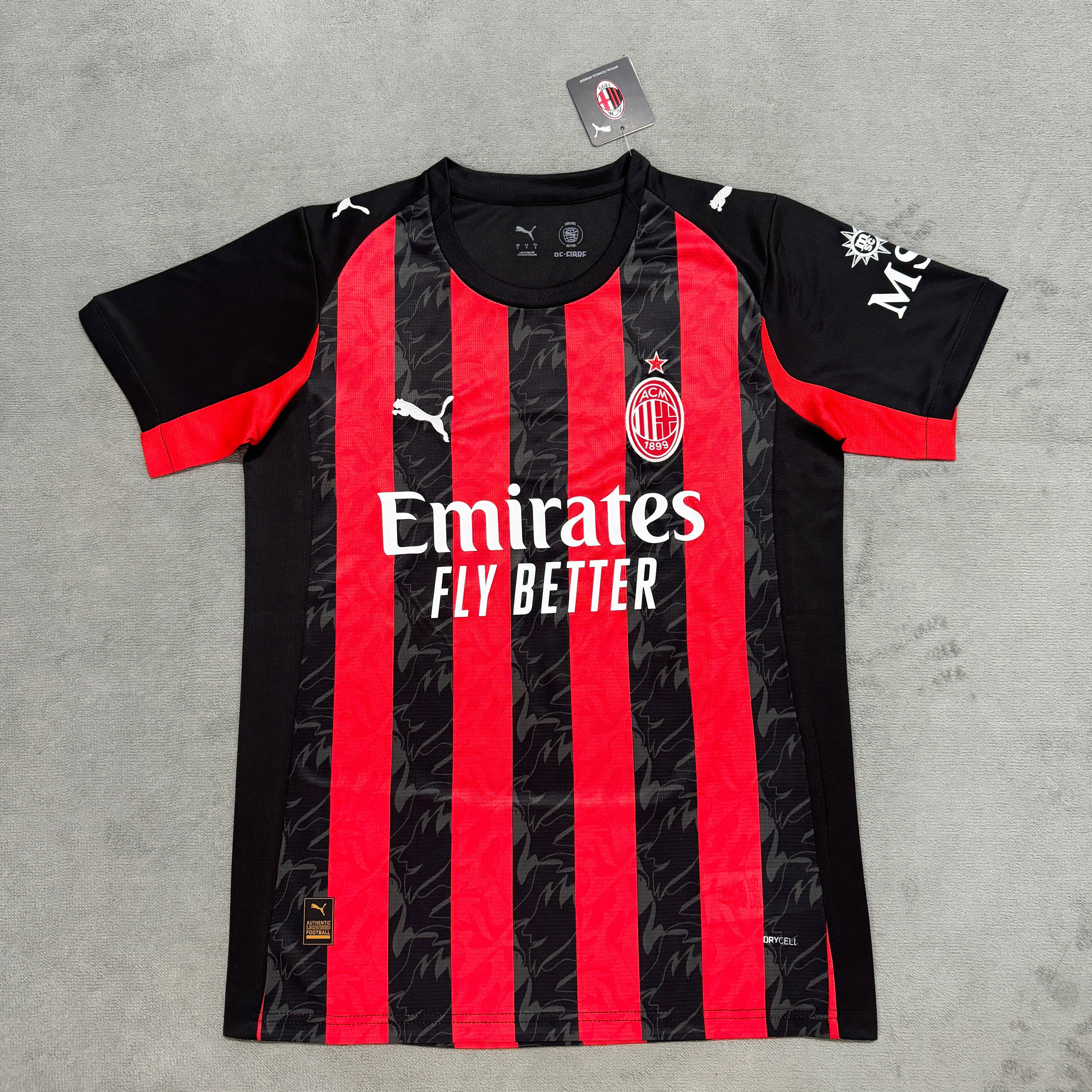 Maillot Domicile Ac Milan 25-26| Serie A